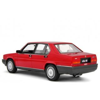 Alfa Romeo Alfa 90 2.5 iniezione Quadrifoglio Oro E.E. 1985 - Rosso  Laudoracing 1:18